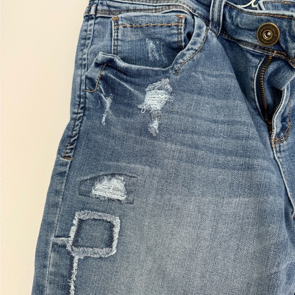 Ink Denim ripped jeans shorts, size 8 - Picture 2 of 4